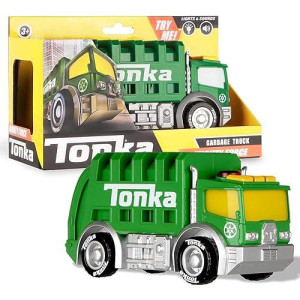 Tonka Mighty Force Lights & Sounds - Garbage Truck, Blue
