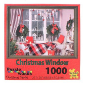 Christmas Window 1000 Piece Jigsaw Puzzle