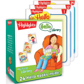 Highlights For Children Hello Library Early Learning Books For Babies And Toddlers Ages 0-3, 24-Book Box Set
