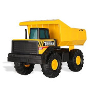 Tonka Steel Classics Mighty Dump Truck, Toy Truck, Real Steel Construction, Ages 3 And Up, Frustration-Free Packaging (Ffp) , Yellow