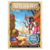 Space Cowboys Ankh'Or Board Game - Ancient Egyptian Marketplace And Building Strategy Game, Fun Family Game For Kids & Adults, Ages 8+, 2 Players, 30 Minute Playtime, Made By Space Cowboys
