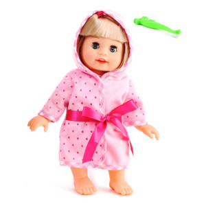Poco Divo Brush Teeth Doll 12 Interactive Pajamas Girl Fashion Princess Singing Talking Cuddly Baby With Shaking Head