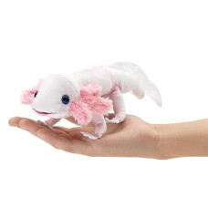 Folkmanis Axolotl For 36 Months To 999 Months, White, Pink