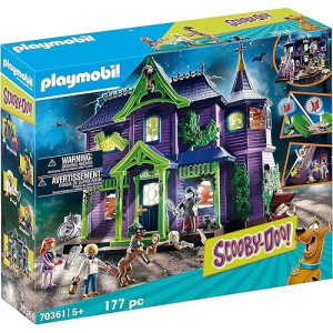 Playmobil Scooby-Doo! Adventure In The Mystery Mansion Playset