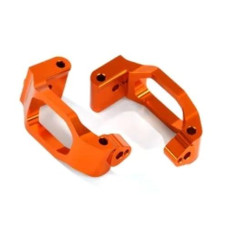 Traxxas 8932A Caster Blocks, 6061-T6 Aluminum (Orange-Anodized), Left & Right