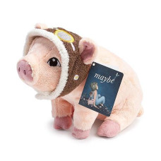 compendium Flying Pig Plush A cute Stuffed Animal companion to The Book Maybe 5W x 6 5H x 9 25D