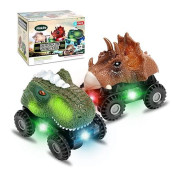 Dinosaur Toys for 2 Year Old Boy: Toddler Boy Toys for 3 Year Old Boys,Dinosaur Toys for Kids 3-5,Kids Toys for 2 3 4 Year Old Boy Birthday Gift,Dino Car Toys for Little Boy Toys