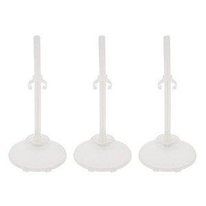 Auear, 10 Pack Stands Display Holder Support For 11 To 13 Stent Model Stand Accessories (Transparent)