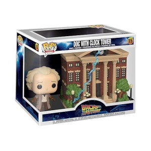 Funko Pop Town: Back to The Future - Doc with clock Tower