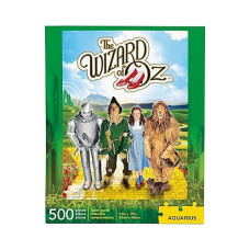 Aquarius Wizard Of Oz Puzzle (500 Piece Jigsaw Puzzle) - Officially Licensed Wizard Of Oz Merchandise & Collectibles - Glare Free - Precision Fit - 14 X 19 Inches