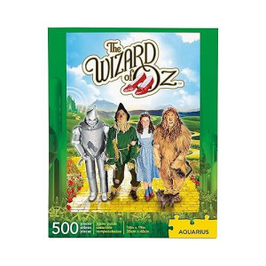 Aquarius Wizard Of Oz Puzzle (500 Piece Jigsaw Puzzle) - Officially Licensed Wizard Of Oz Merchandise & Collectibles - Glare Free - Precision Fit - 14 X 19 Inches