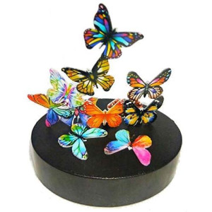 Licraft Desk Sculpture Butterflies Desktop Stress Relief Toy Fidget Toy For Anxiety Office Gift Desk Intelligence Development