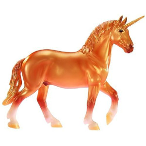Breyer Freedom Series (Classics) Solaris Unicorn | Unicorn Toy | 8.75 X 6.75 | 1:12 Scale | Model 62214, Brown