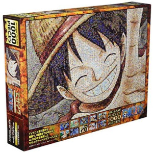 Ensky One Piece Mosaic Art 1000 Piece Jigsaw Puzzle (Luffy) (50X75Cm) (19.6 X 29.5 Inches)