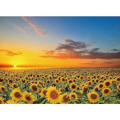 1000 Pieces Puzzles For Adults Sunflower Jigsaw Puzzles Flowers Floor Puzzle Kids Diy Toys For Creative Gift Home Decor