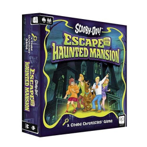 Scooby-Doo: Escape From The Haunted Mansion - A Coded Chronicles Game | Escape Room Game For Kids & Adults | Featuring Your Scooby-Doo Characters And Mysteries | Officially Licensed Escape Room Game