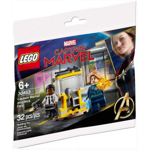 LEgO Marvel captain Marvel and Nick Fury Limited Edition Polybag (30453)