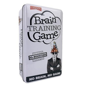 Brain Training game Tin 100 IQ-Boosting challenges