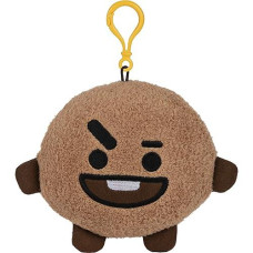 Gund Line Friends Bt21 Shooky Backpack Clip Plush, 4"