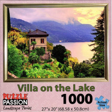 Puzzle Passion - Villa On The Lake - 1000 Piece Jigsaw Puzzle