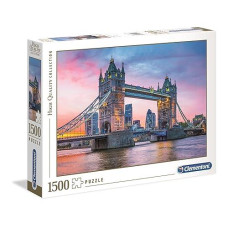 Clementoni - 31816 - Collection Puzzle - Tower Bridge Sunset - 1500 Pieces - Made In Italy - Jigsaw Puzzles For Adult