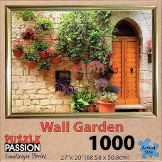 Puzzle Passion - Wall Garden - 1000 Piece Jigsaw Puzzle