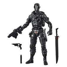 Hasbro G.I. Joe Classified Series Snake Eyes Action Figure 02 Collectible Premium Toy With Multiple Accessories 6-Inch Scale With Custom Package Art