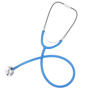 Zcaukya Kids Stethoscope, Real Working Nursing Stethoscope For Kids Role Play, Doctor Game (Blue)