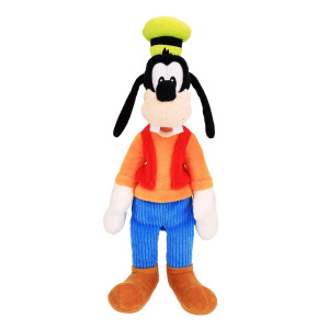 Disney Junior Mickey Mouse Small Plushie Goofy Stuffed Animal, Officially Licensed Kids Toys For Ages 2 Up By Just Play