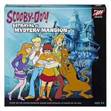 Hasbro Gaming Avalon Hill Scooby Doo In Betrayal At Mystery Mansion | Official Betrayal At House On The Hill Board Game | Ages 8+ Black