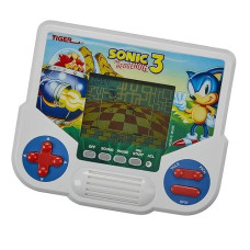 Hasbro Gaming Tiger Sonic The Hedgehog 3 Electronic Lcd Video Game, Retro-Inspired Edition, Handheld 1-Player, Ages 8 And Up