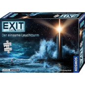 Battop Kosmos 698881 Exit - Das Spiel + Puzzle: Der Einsame Leuchtturm, Level: Fortgeschrittene, Escape Room Spiel Mit Puzzle