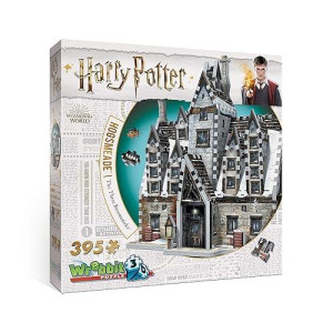 Wrebbit3D Harry Potter Hogsmeade - The Three Broomsticks 3D Puzzle For Teens And Adults 395 Real Jigsaw Puzzle Pieces Not Just An Ordinary Model Kit For Adults For Harry Potter Fans