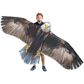 Jekosen Bald Eagle Huge Kite For Kids And Adults Single Line String Easy To Fly For Beach Trip Park Family Outdoor Games And Activities