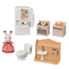 calico critters Playful Starter Furniture Set, Toy Dollhouse Furniture and Accessories Set with Figure Included
