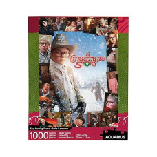 Aquarius A Christmas Story Puzzle (1000 Piece Jigsaw Puzzle) - Glare Free - Precision Fit - Officially Licensed Merchandise & Collectibles - 20 X 28 Inches