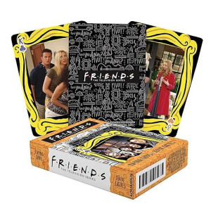 Aquarius Friends Cast Playing Cards - Friends Themed Deck Of Cards For Your Favorite Card Games - Officially Licensed Friends Tv Show Merchandise & Collectibles