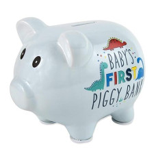 Baby Essentials My First Piggy Bank, Baby'S First Piggy Banks For Boys And Girls (Dinosaurs)