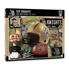 Youthefan Ncaa Central Florida Knights Retro Series Puzzle - 500 Pieces, Team Colors, Large
