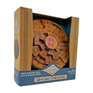 Project Genius True Genius Grecian Computer Brainteaser Puzzle, Gift For History Buffs, Brainteaser For Curious Minds, Ages 7 And Up