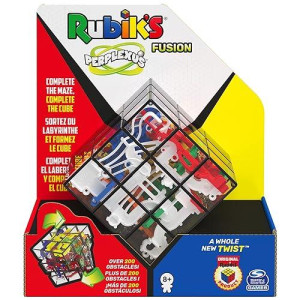 Perplexus Spin Master Games - Rubik Puzzle - 3D Maze Ball Fusion Perplexus And Rubik'S Cube 3X3 With 200 Obstacles - 6055892 - Toys Children 8+