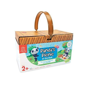 Peaceable Kingdom Games For Parents & Their 2-Year-Olds: PandaS Picnic In The Park - Toddler & Preschool Board Game Of Matching Colors & Shapes