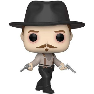 Funko Pop! Movies: Tombstone #856 - Doc Holliday Stand Off Exclusive - Bundled With Free Pet Compatible .5Mm Extra Rigged Protector