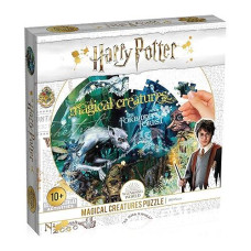 Top Puzzles Harry Potter Magical Creatures 500 Piece Jigsaw Puzzle Game, Piece Together The Forbidden Forest Including Acromantula And Pixies, Gift And Toy For Ages 10 Plus