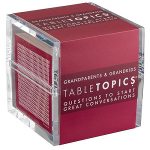 Tabletopics Grandparents & Grandkids - 135 Fun Conversation Cards To Connect With Your Family, Create New Lasting Memories, Explore New Topics