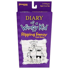 Pressman Diary of a Wimpy Kid card game - Flipping Frenzy, Multi color