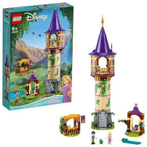 Lego 43187 Disney Princess Rapunzel�S Tower Castle Playset With 2 Mini Dolls From Tangled Movie