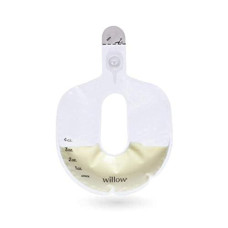 Willow Pump Spill-Proof Breast Milk Bags, 48 Ct, Holds 4 Oz. Per Bag, Self-Sealing Storage Bags, Recyclable, Disposable & Bpa Free, Breastfeeding Essential For The Willow Pump