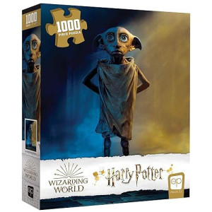 Usaopoly Harry Potter Dobby 1000 Piece Jigsaw Puzzle | Officially Licensed Harry Potter Puzzle | Collectible Puzzle Featuring Dobby The House Elf From Harry Potter Films