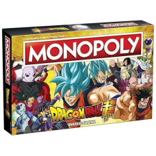 Monopoly Dragon Ball Super | Recruit Legendary Warriors Goku, Vegeta And Gohan | Official Dragon Ball Z Anime Series Merchandise | Themed Monopoly Game